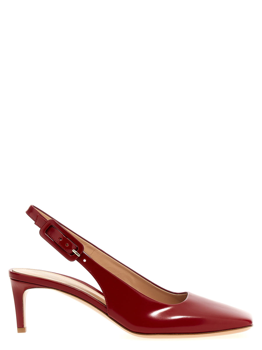 حذاء سلینگباكGianvito Rossi — عنابي