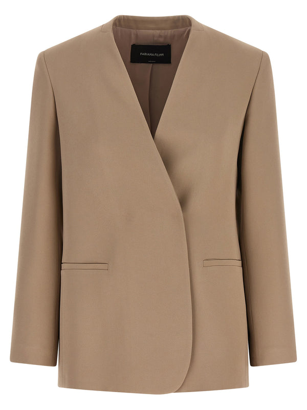 Fabiana Filippi Twill Blazer