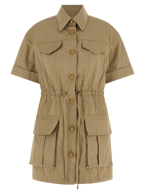 Balmain فستان — بيج