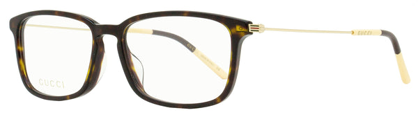 Gucci GG1056OA Acetate/Metal eyeglasses in havana