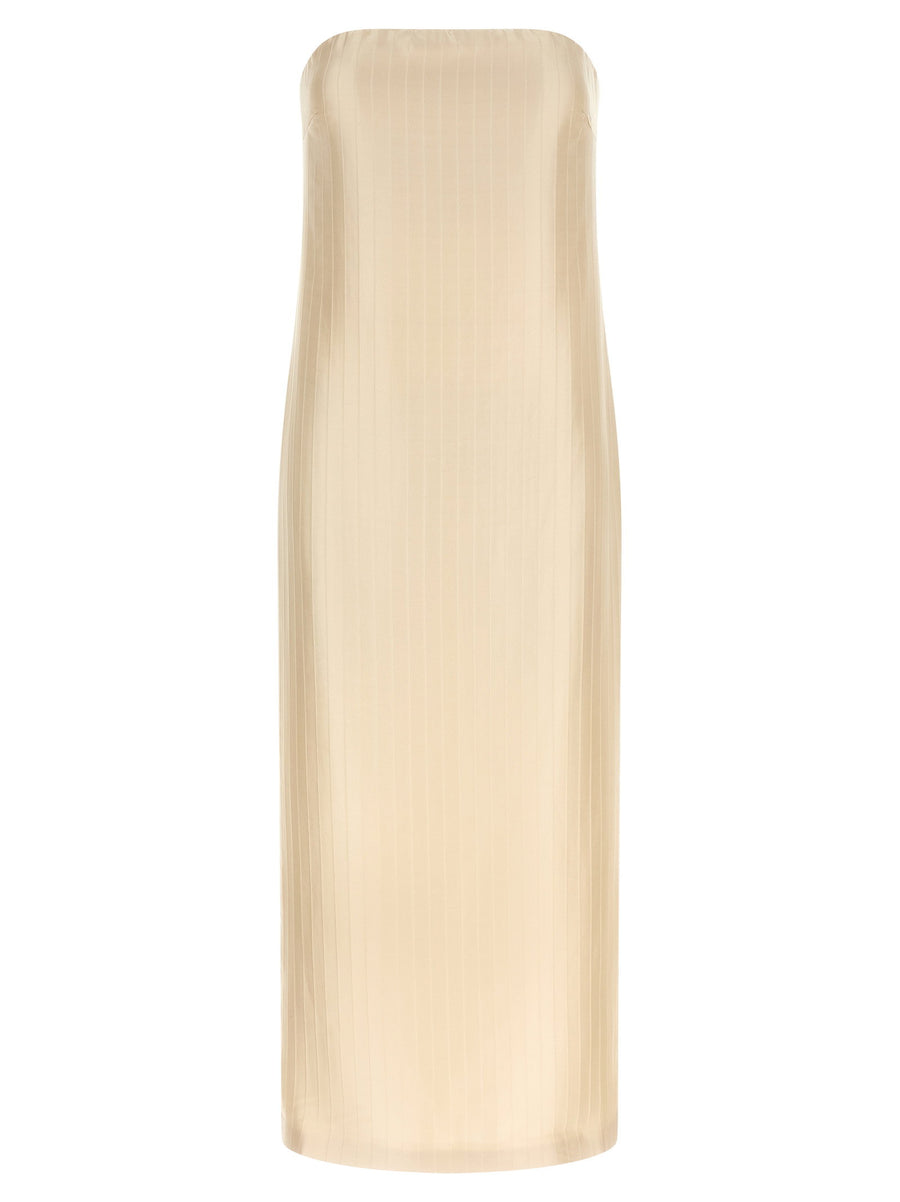 Loulou De Saison Giulia Dress — cream