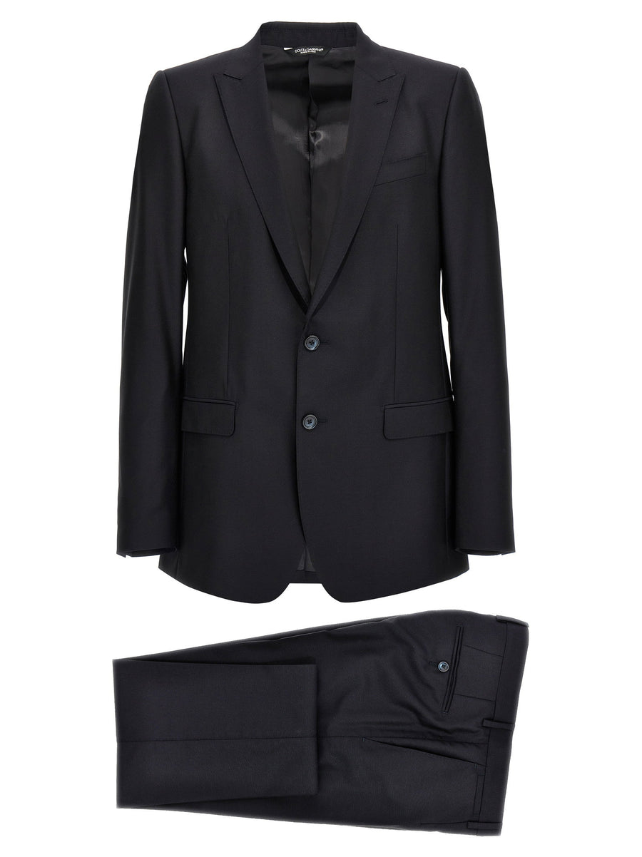 Dolce & Gabbana Martini Pant Suit — Black