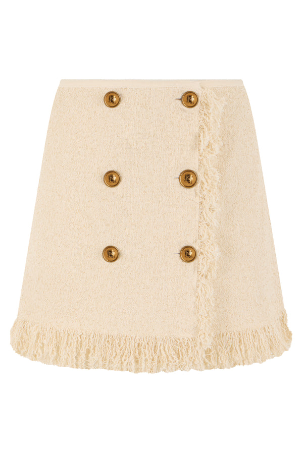 Skirt Cream Cotton