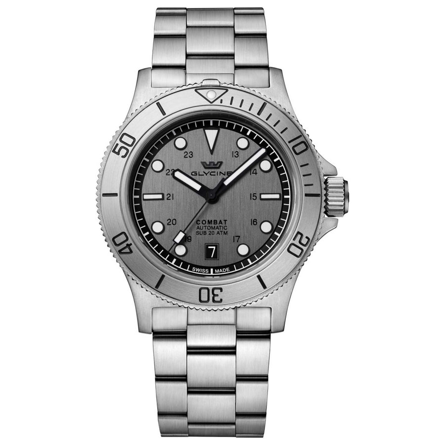 Preloved - Glycine Mens Combat Sub 42mm Automatic Watch Gl0531 One Color Watches