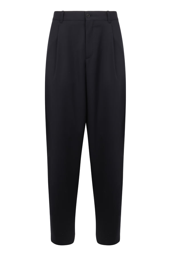 Virigin Wool Trousers Blue Virgin