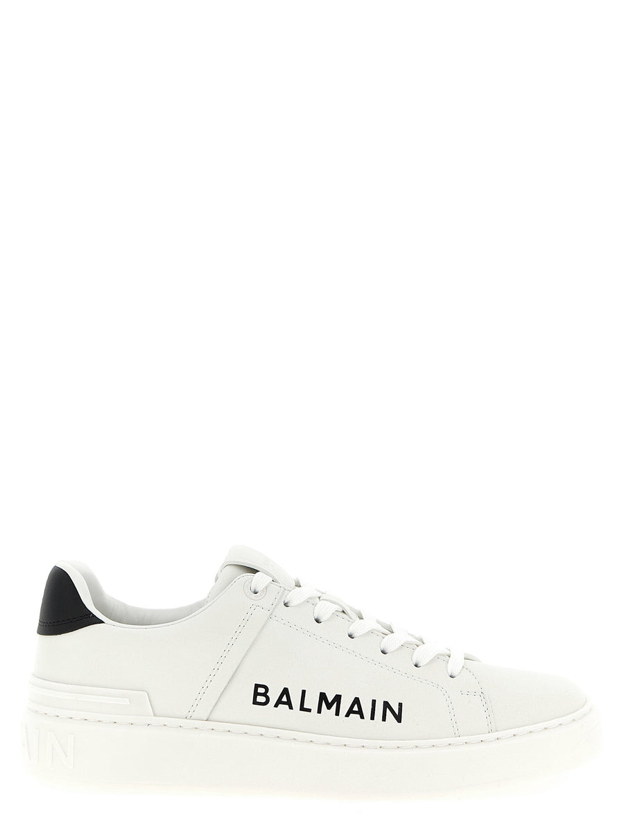حذاء رياضي Balmain — أبيض