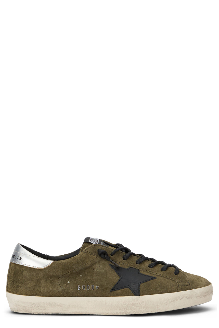Sneakers Dark Green Suede Green/black/silver Leather Trainers