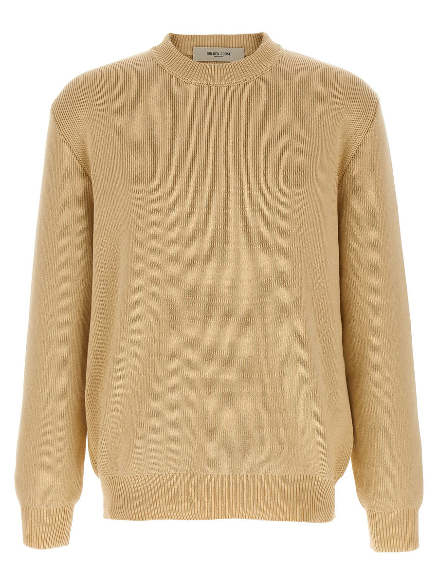 Golden Goose Davis Sweater — Beige