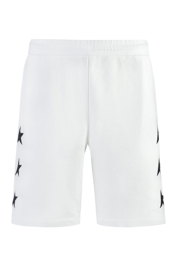 Diego Cotton Bermuda Shorts White