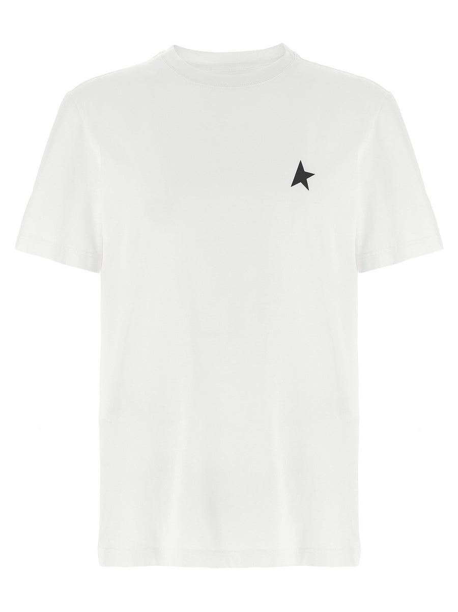 Golden Goose Small Star Logo T-shirt — White