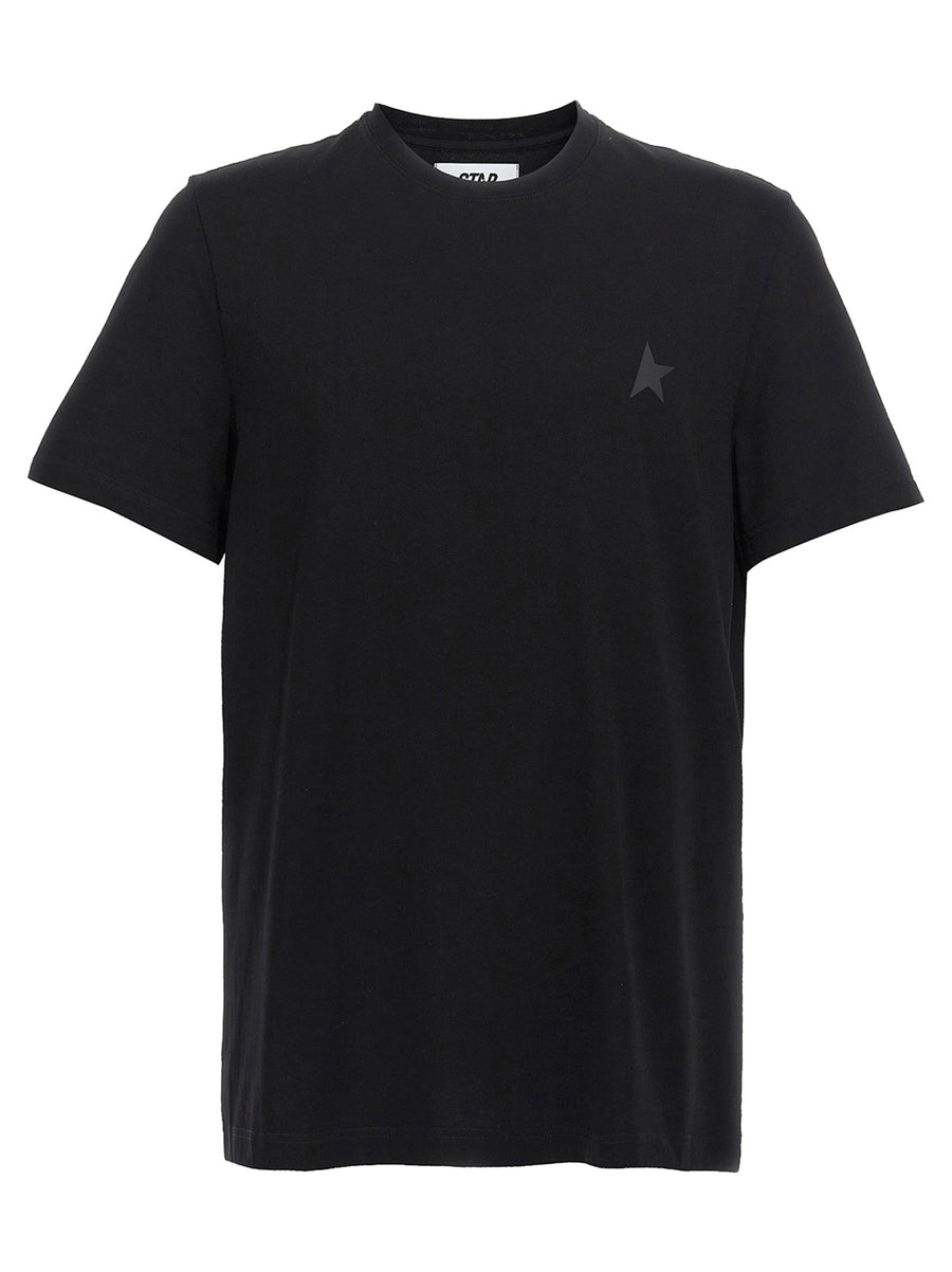 Golden Goose Star-Logo T-Shirt — Black