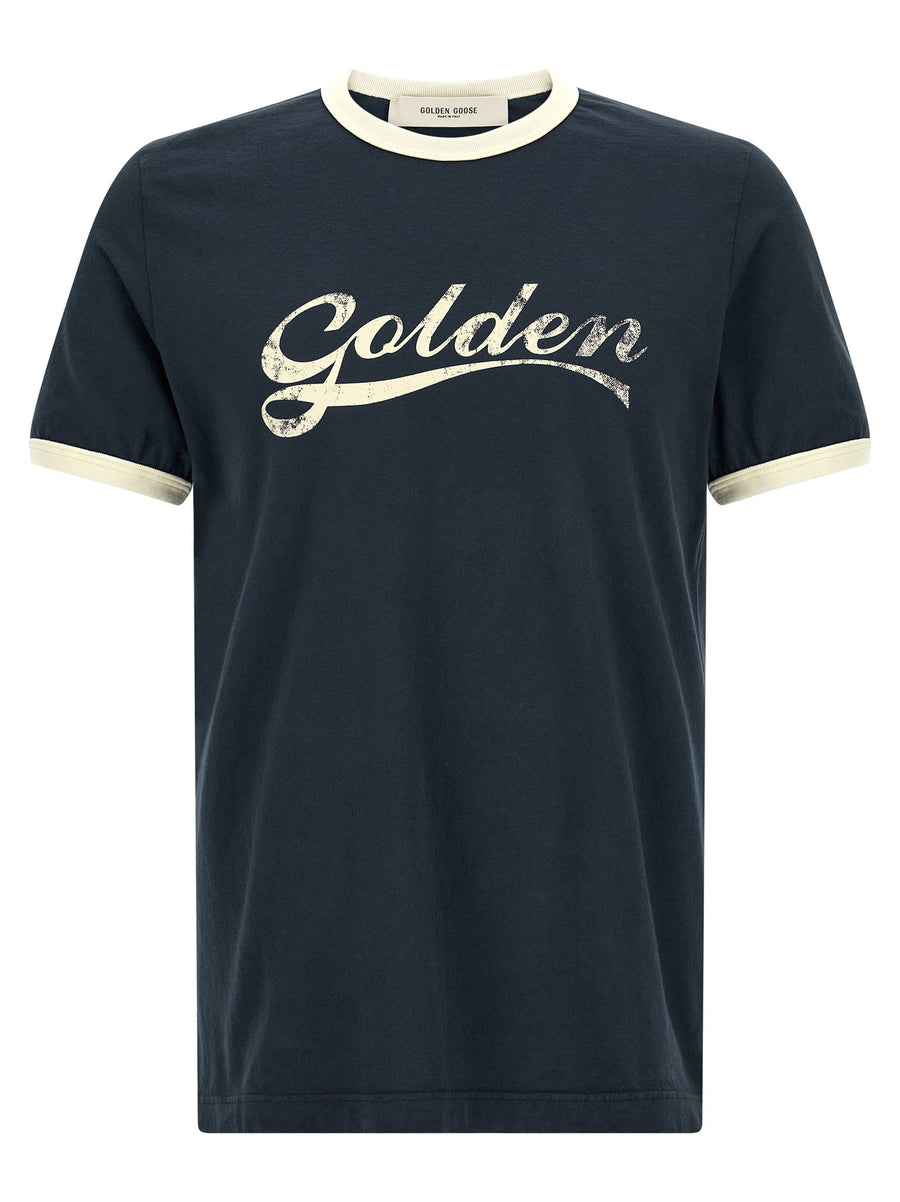 Golden Goose Rollo T-shirt — navy