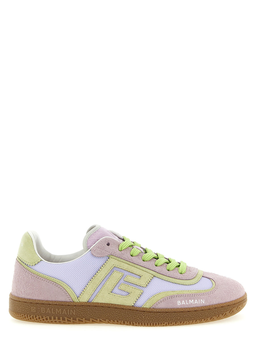 Balmain Swan Sneaker — lavender