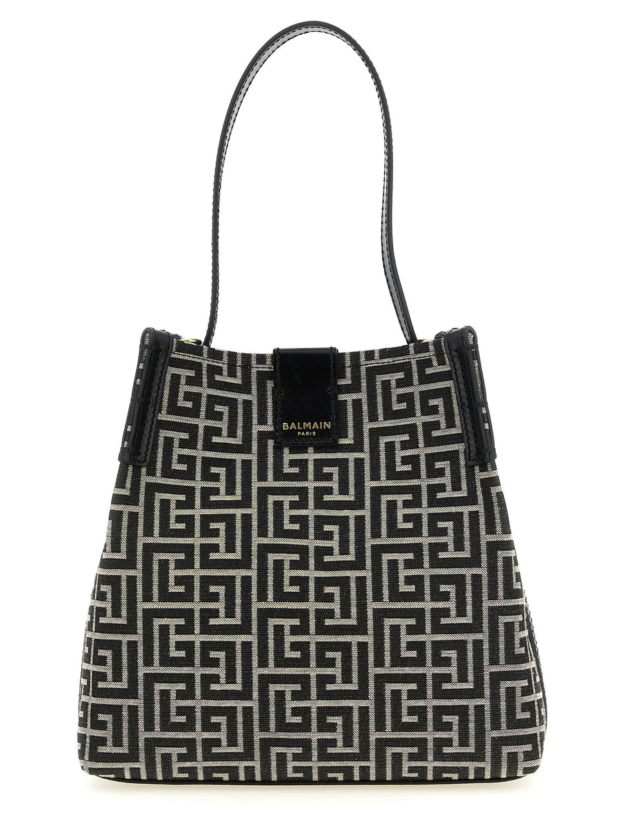 Balmain Release Shoulder Bag — Black