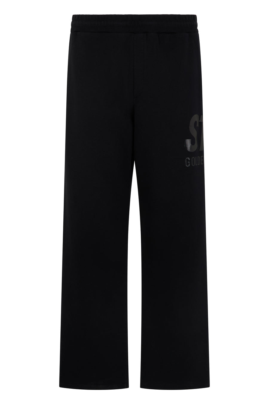 Cotton Jogging Pants Black Trousers