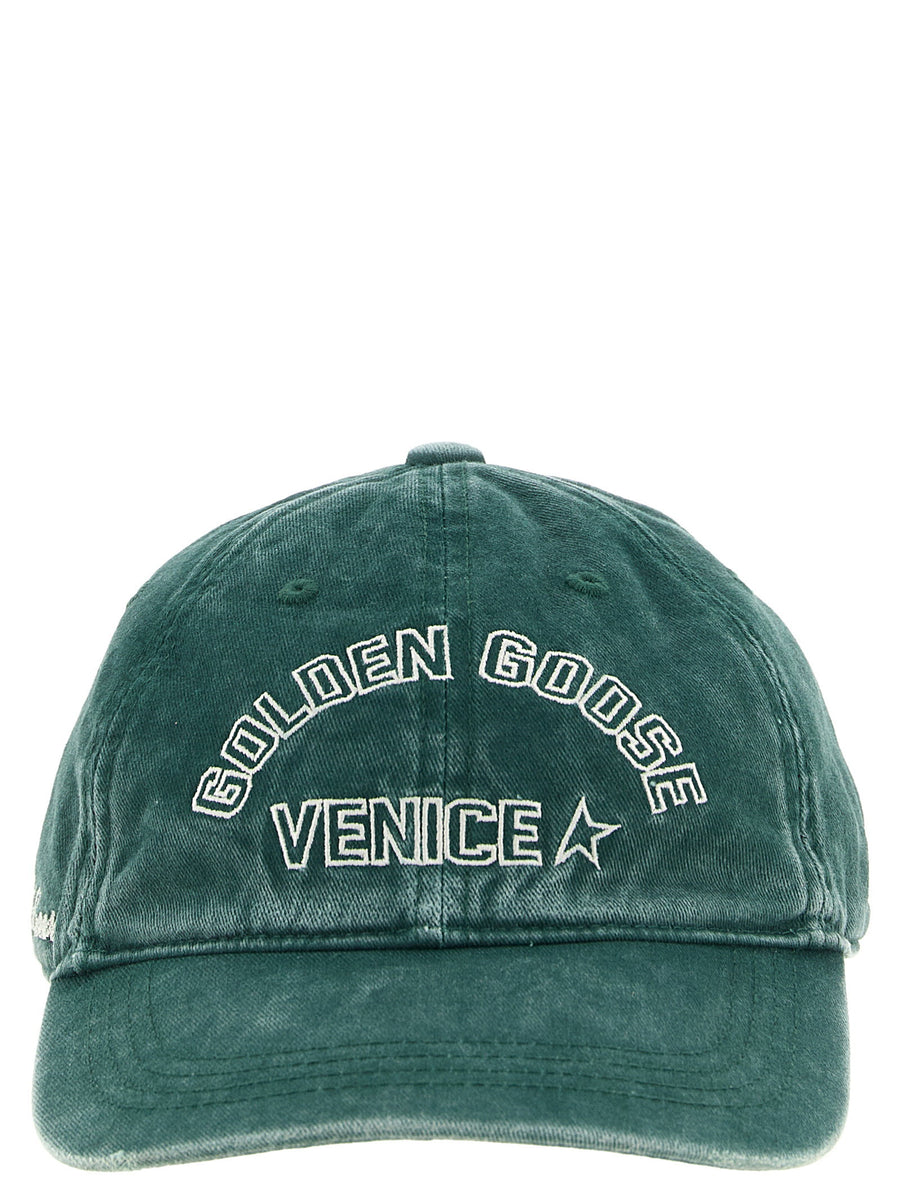 Golden Goose Baseball Cap — Dark Olive Green