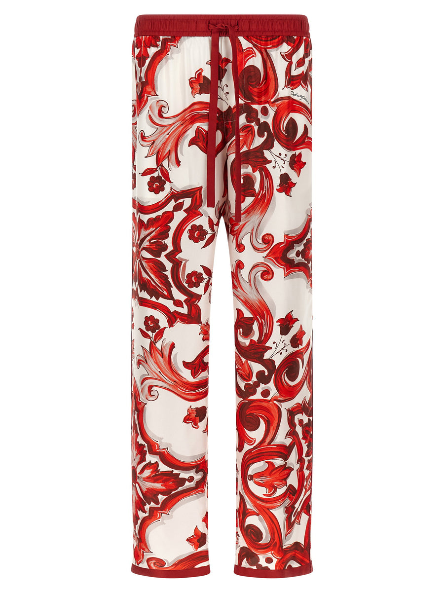 Dolce & Gabbana Vanity Trousers — Red