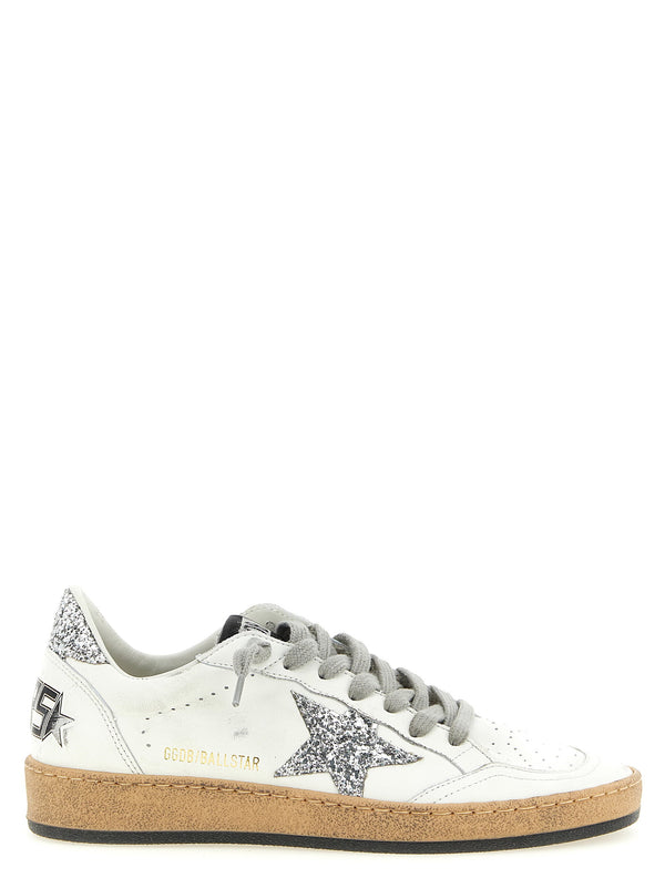 Golden Goose حذاء سنيكرز بال ستار — أبيض
