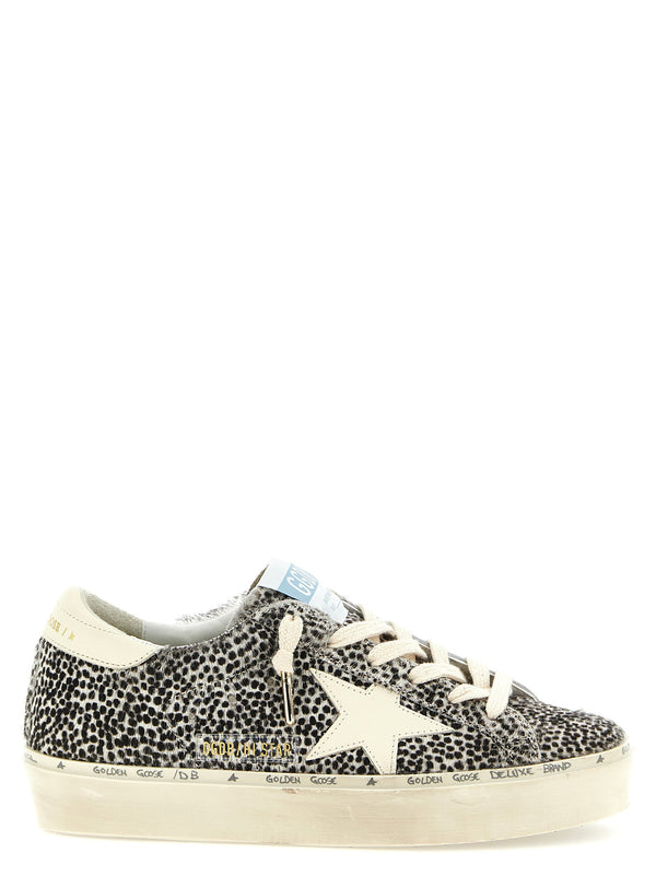 حذاء سنيكرز Golden Goose Hi ستان — أسود