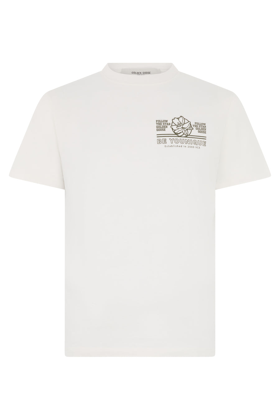 Cotton Crew-Neck T-Shirt White T-shirts & Jerseys