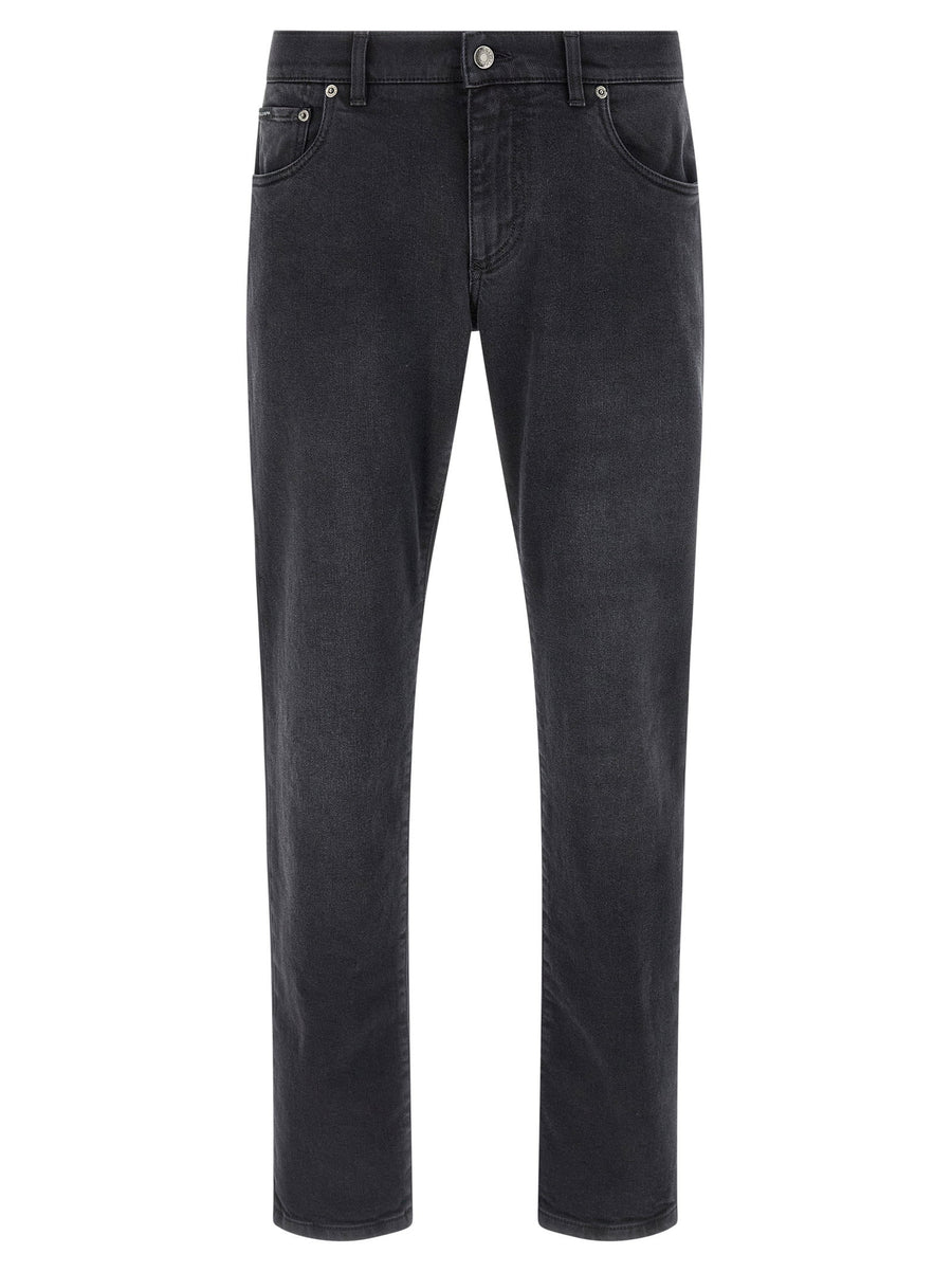 Dolce & Gabbana Stretch Denim Jeans — Black