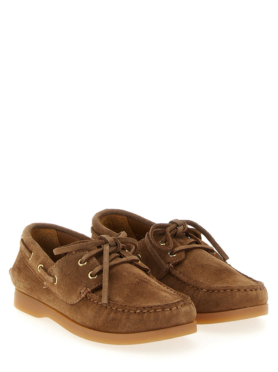 Golden Goose Boat Shoe — Brown