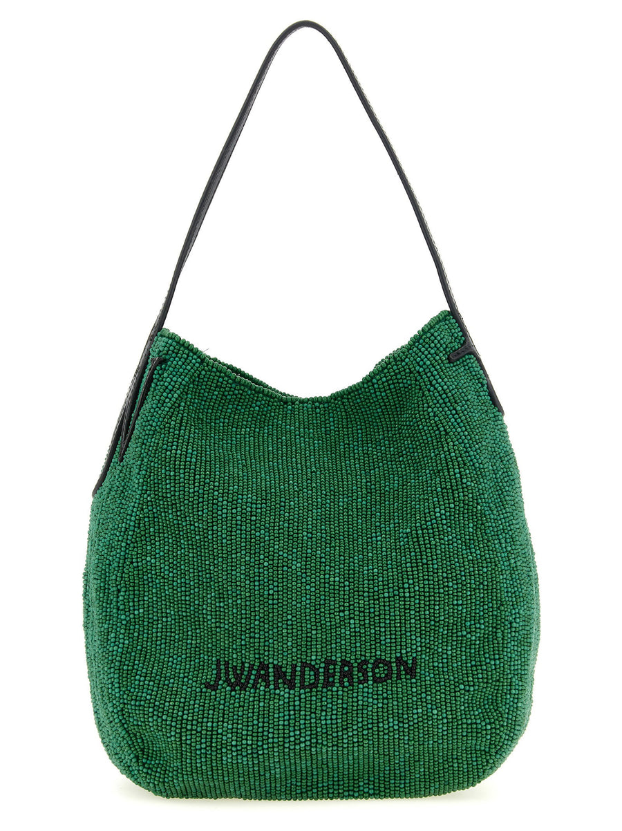 J.w.anderson Bulb Shoulder Bag — Green