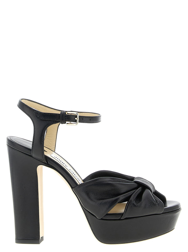 صندل Jimmy Choo هيلويز — أسود