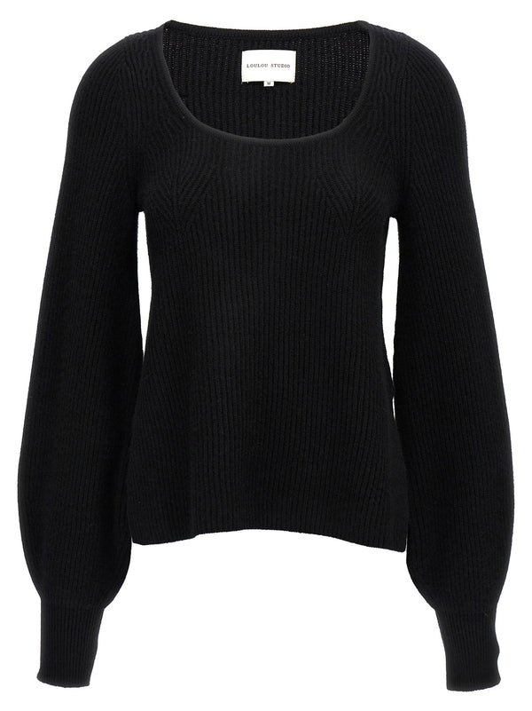 Loulou De Saison هيرموس كنزة — أسود