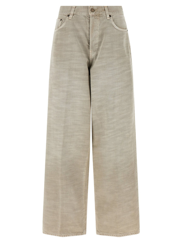 Haikure Bethany Bull Jeans — Beige