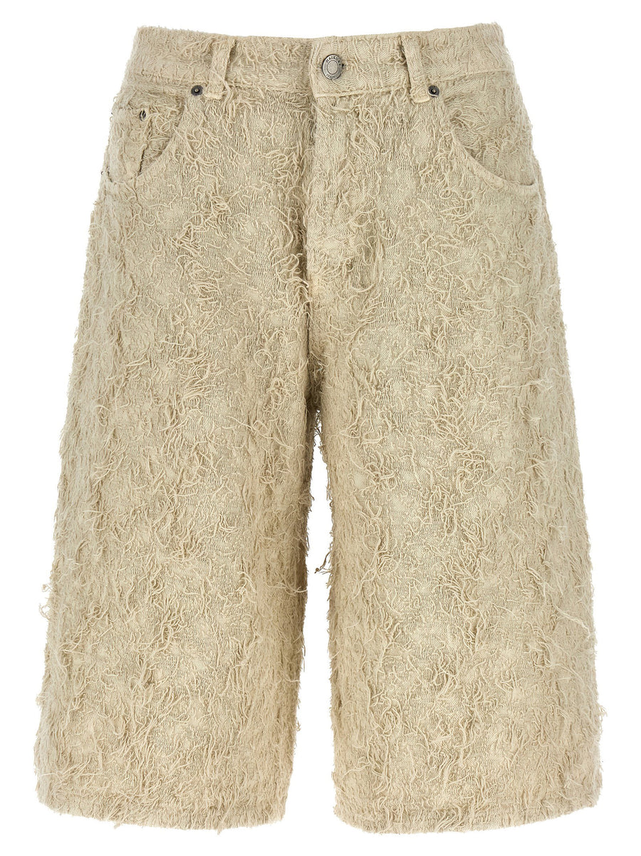 Haikure Becky Bermuda Shorts — Cream