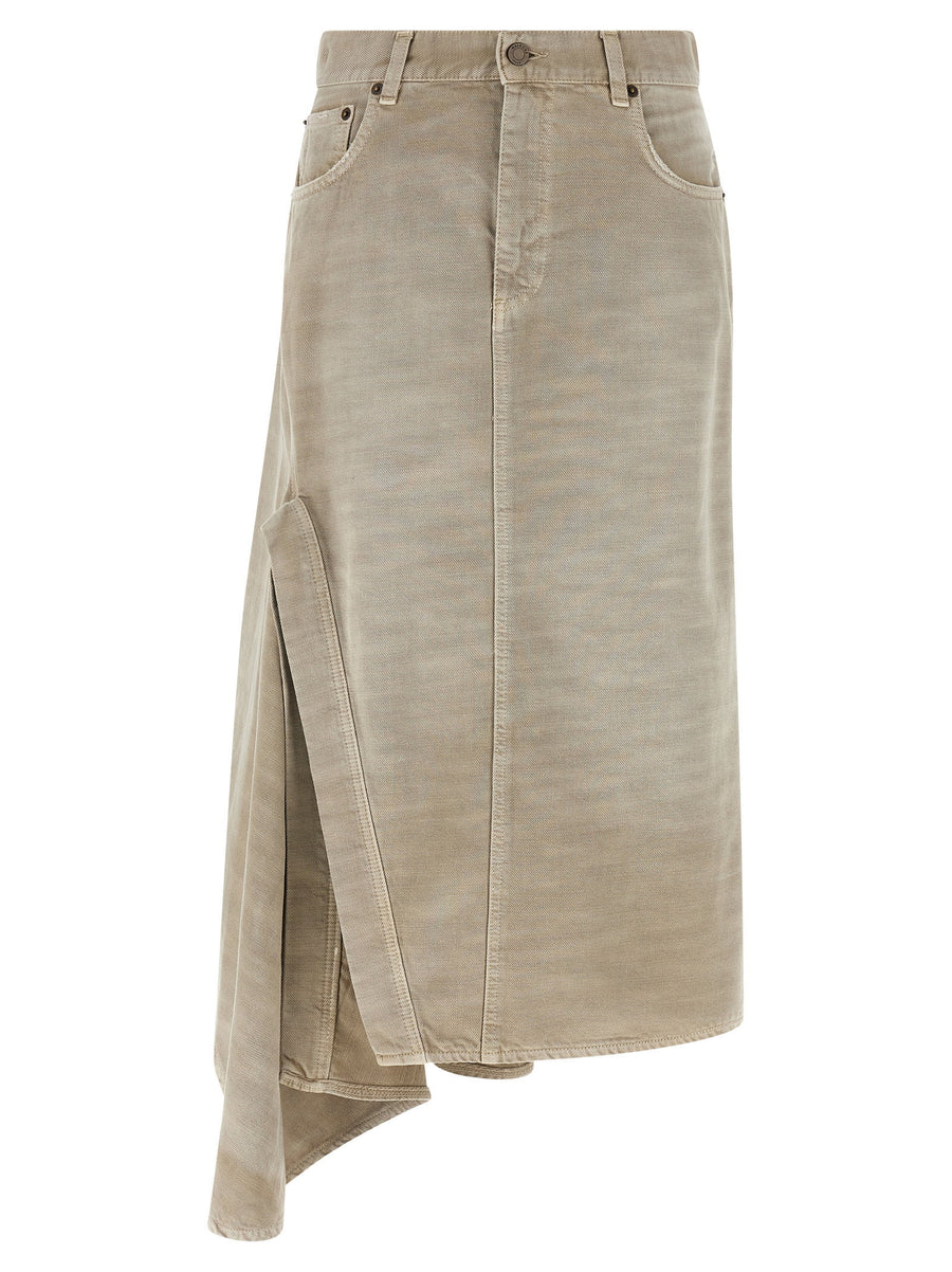 Haikure Skirt — Beige