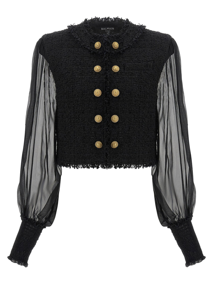 Balmain Spencer Blazer — Black