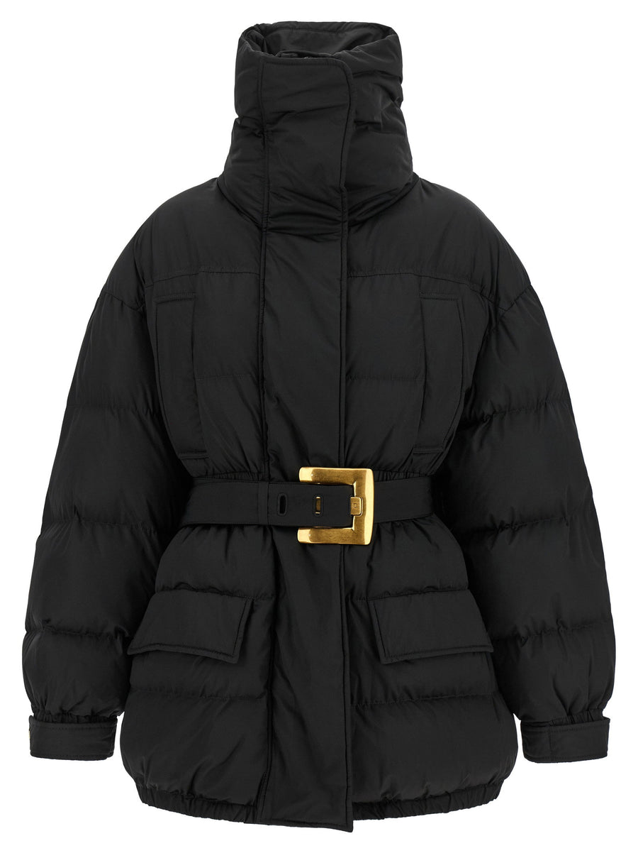 Balmain Anthem Down Jacket — Black