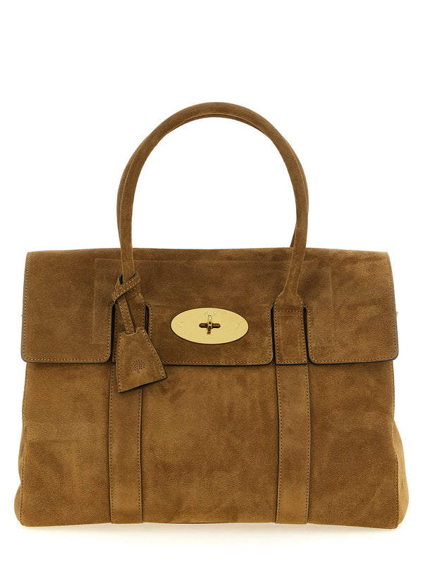 حقيبة Bayswater توب مقبض من Mulberry — كراميل