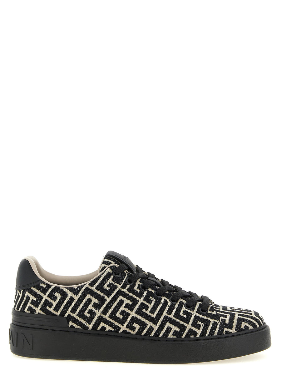 Balmain B-Court Sneaker — black