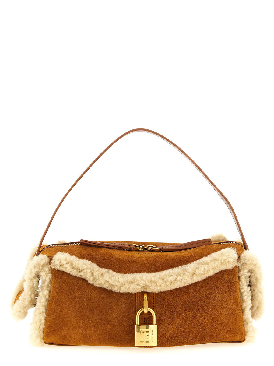 Balmain Shoulder Bag — Brown