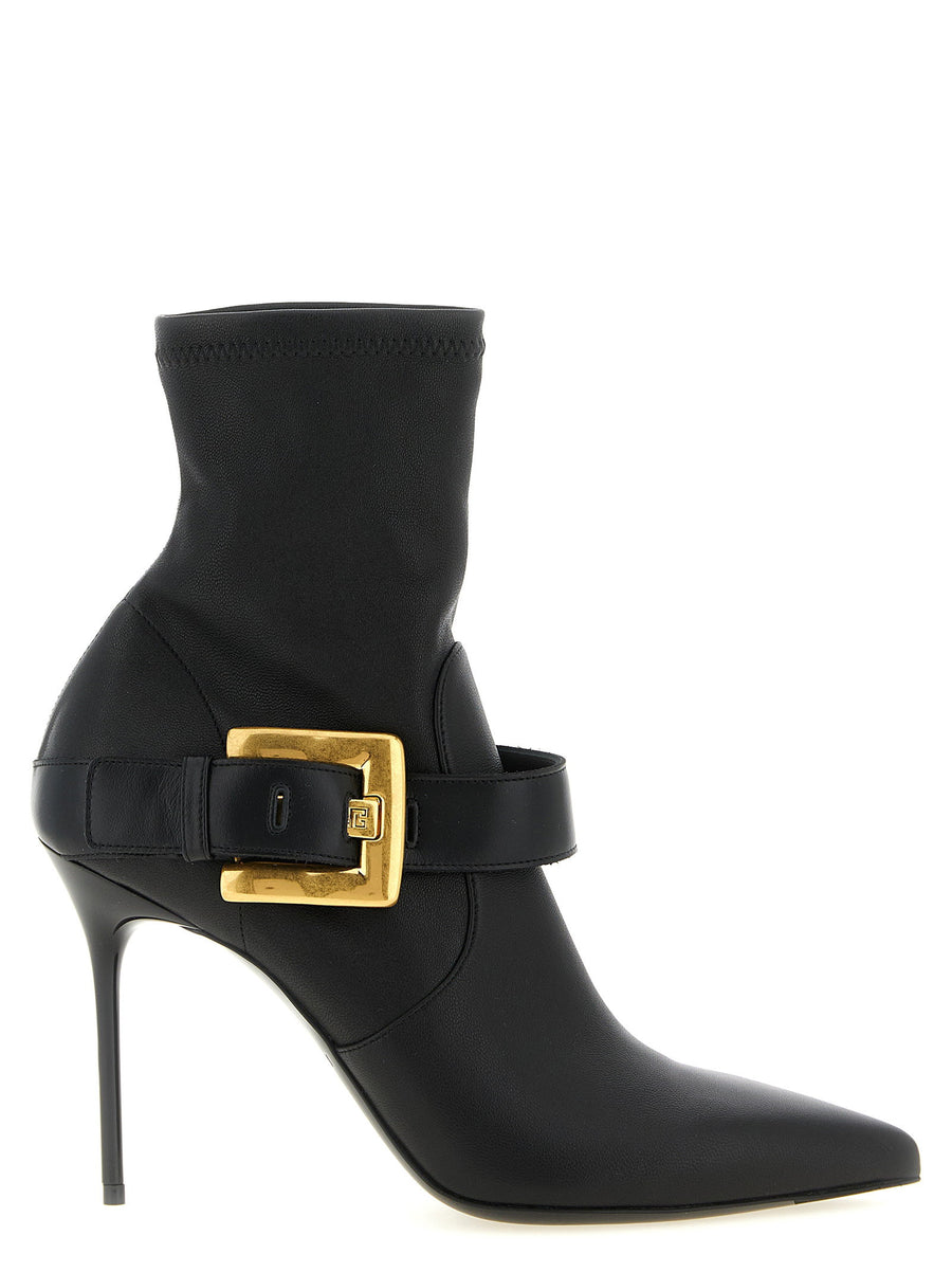 Balmain Anthem Ankle Boot — Black