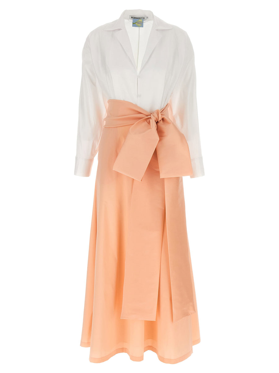 Bernadette Dress — Peach