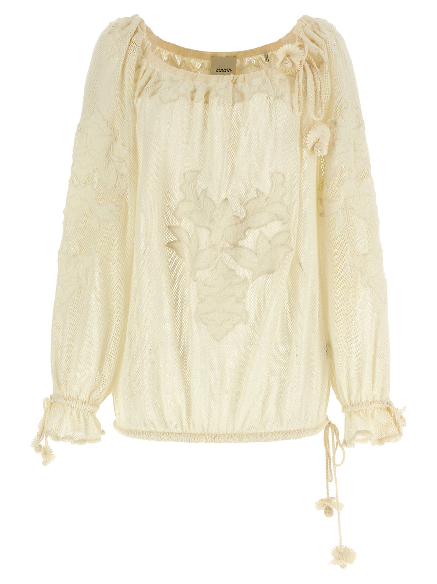 Isabel Marant Dalyna Blouse — cream