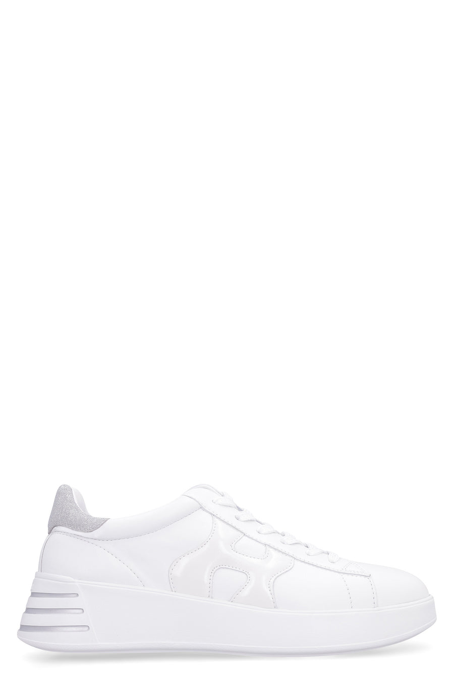 Rebel Leather Low-Top Sneakers White Trainers
