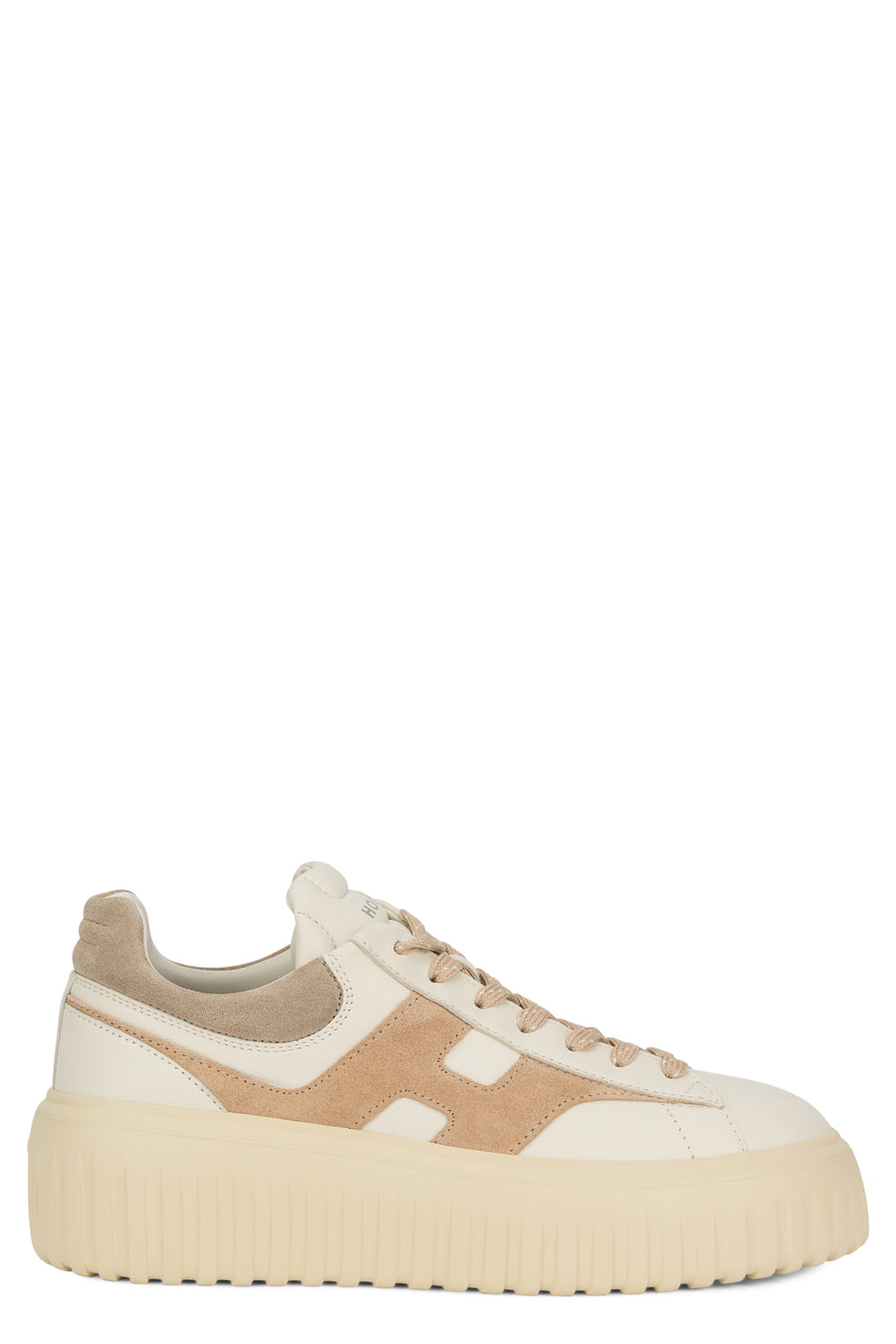 Trainers Platform Beige Polyamide