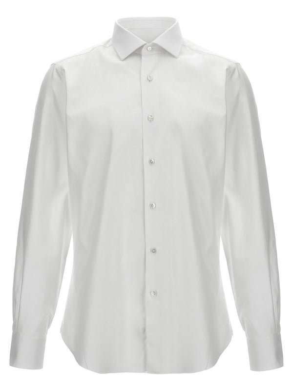 Barba Cotton Shirt — White