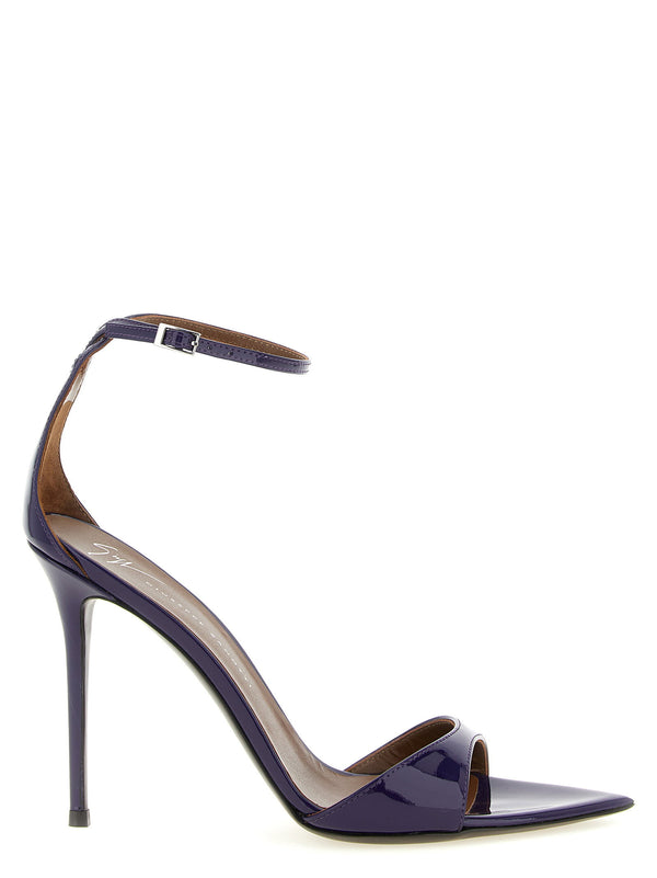 Giuseppe Zanotti كعب — بلัม — لون البرقوقي