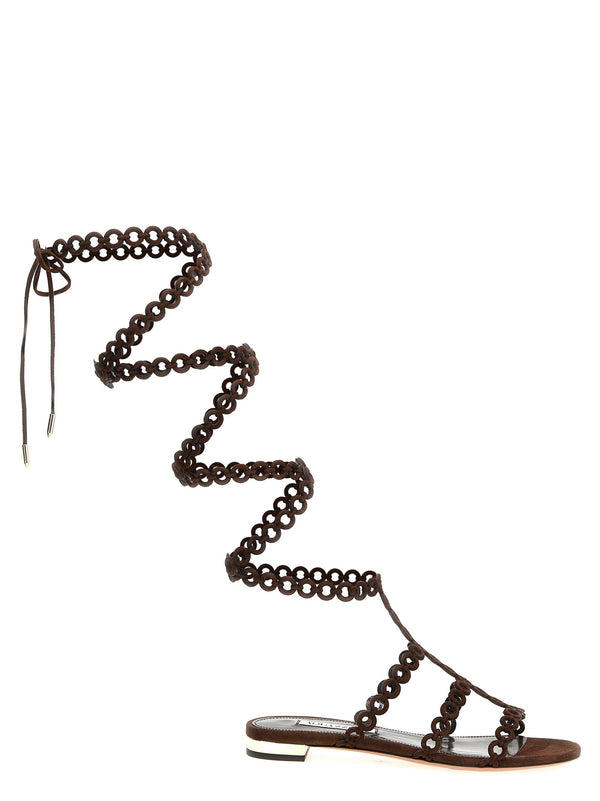 Aquazzura صنادل — بني