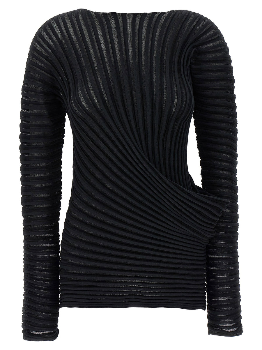 Issey Miyake Blouse — Black