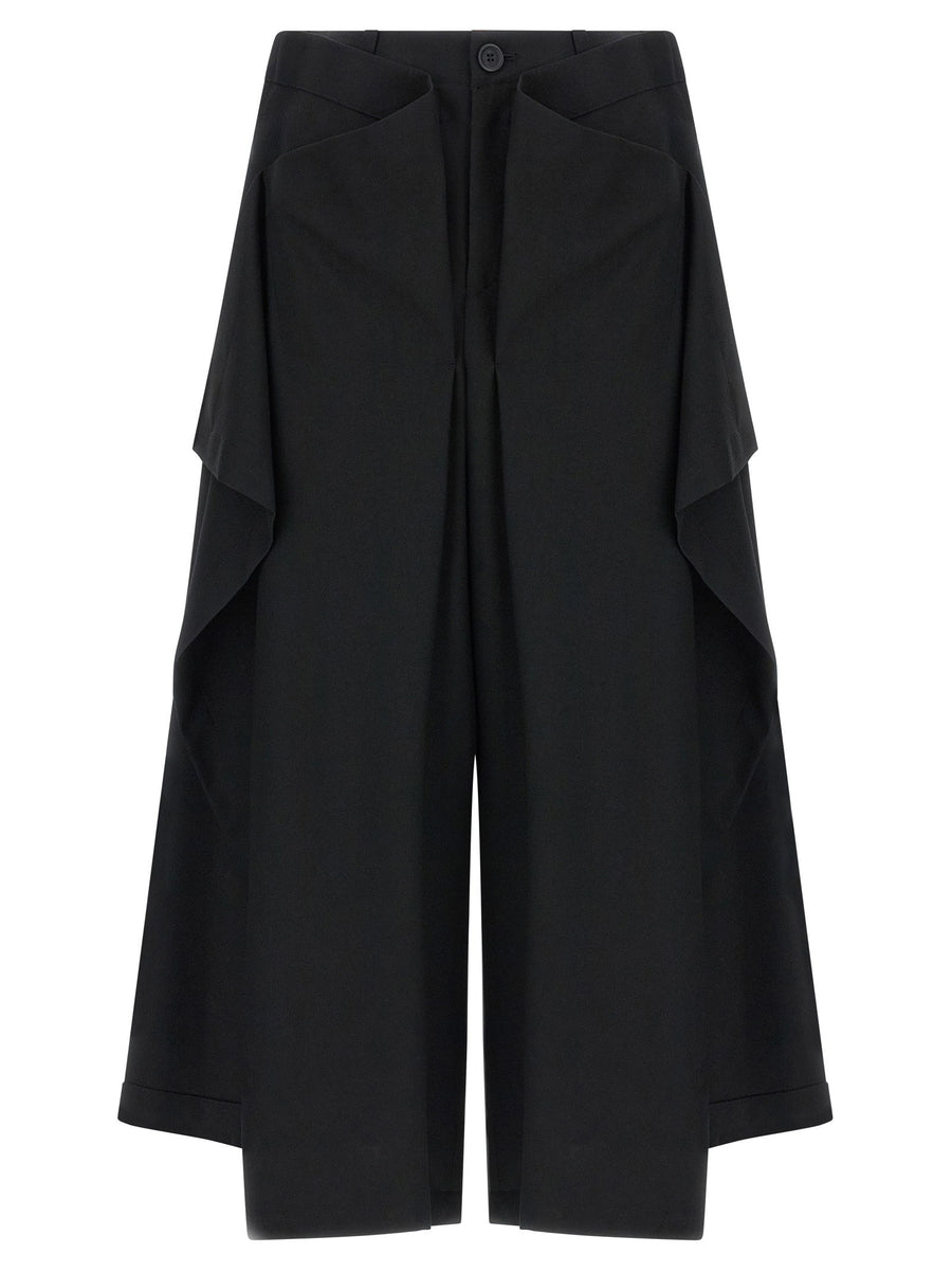 Issey Miyake Trousers — Black