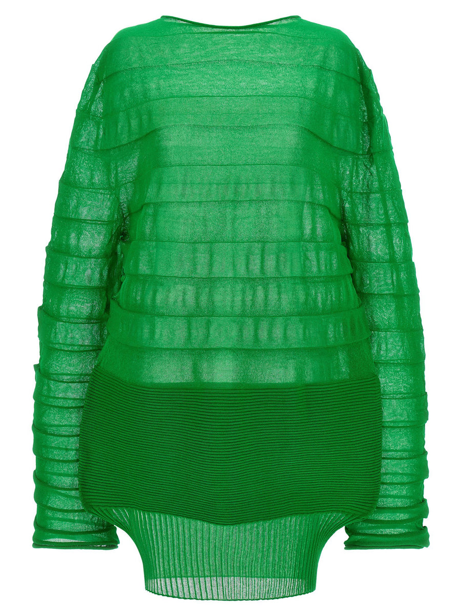 Issey Miyake Moving Sweater — green