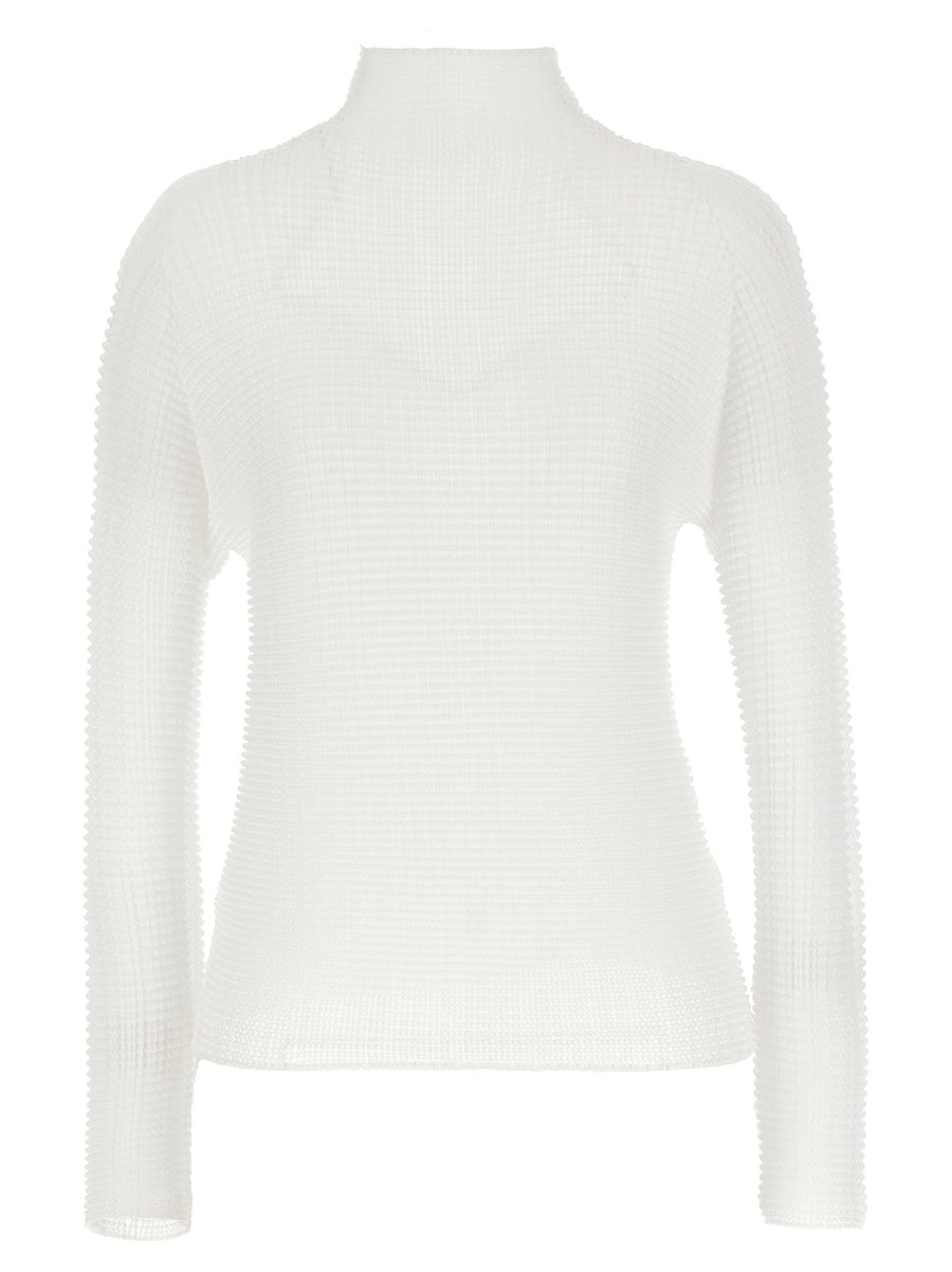 Issey Miyake Wooly Pleats Blouse