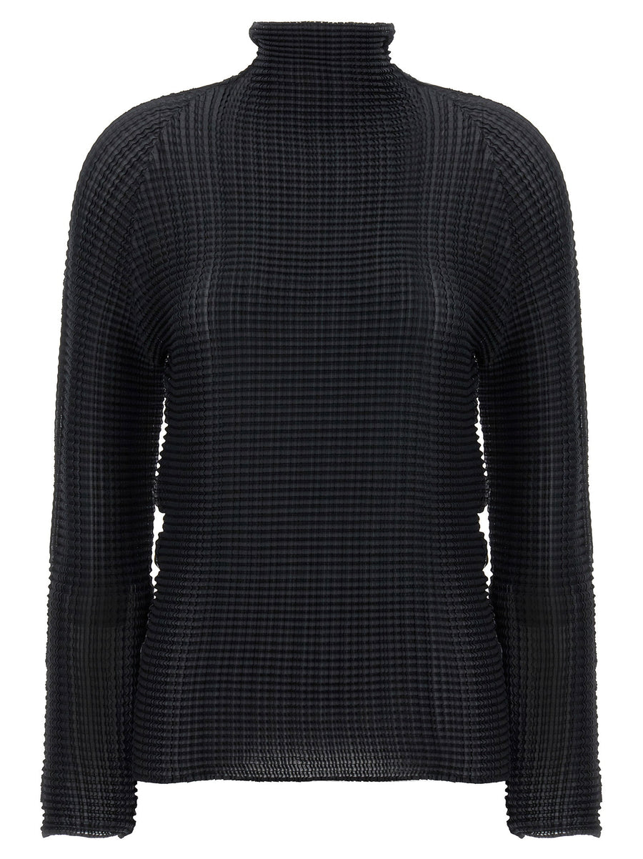 Issey Miyake Wooly Pleats Blouse